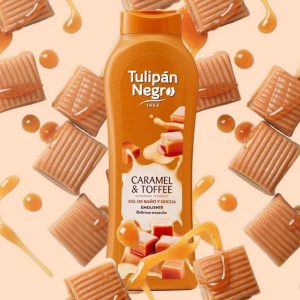 Gel Douche et Bain parfumé au Caramel et Toffee - Vegan - 650ml