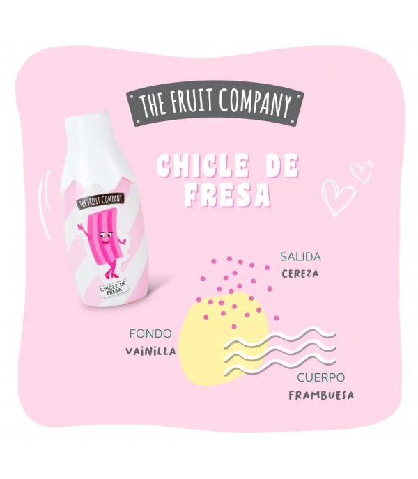 Eau de toilette parfumée au Chewing gum Fraise - 40 ml – Image 3