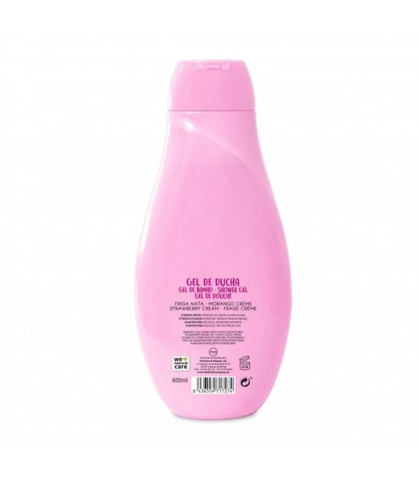 Gel douche parfumé à la Fraise Chantilly - 600ml – Image 2