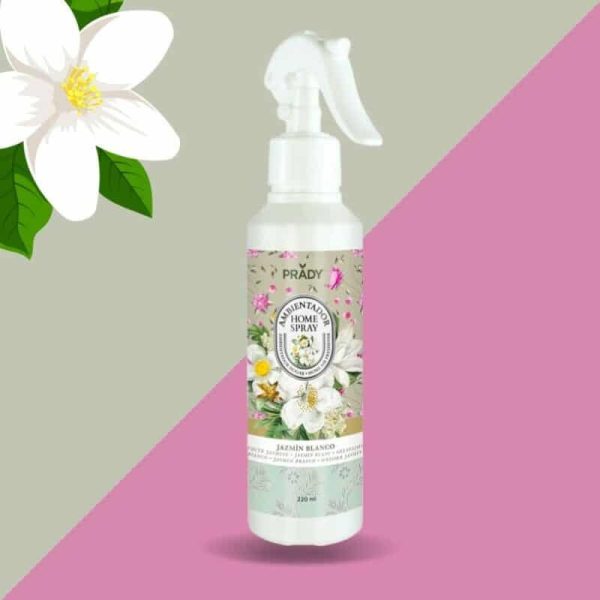Spray Ambiance et Tissu au Jasmin Blanc - 220ml
