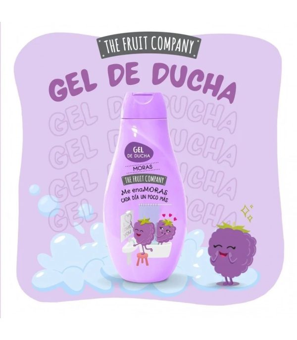 Gel douche parfumé à la Mûre - 600ml