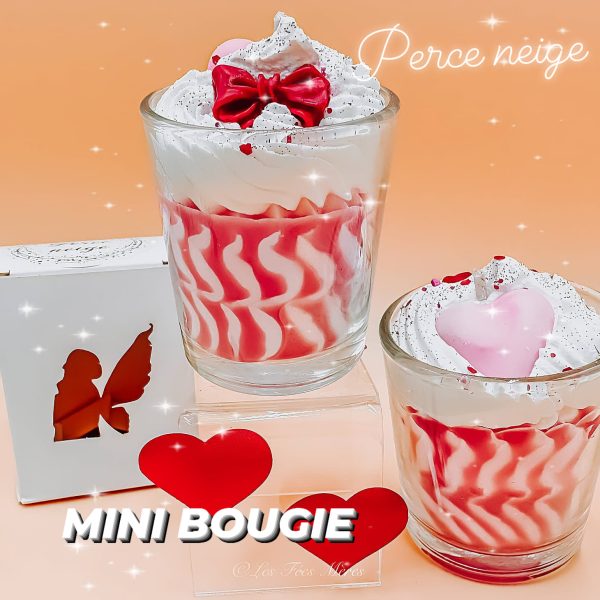 Mini bougie gourmande parfumée à la Perce Neige