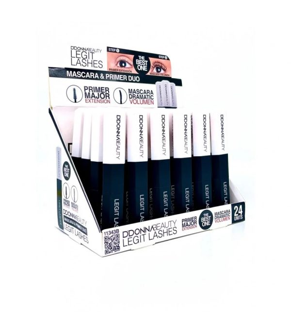 Mascara 2 en 1 - Primeur et Mascara noir intense
