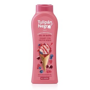Gel douche et bain parfumé à la crème glacée Fruits rouges - Vegan - 650ml