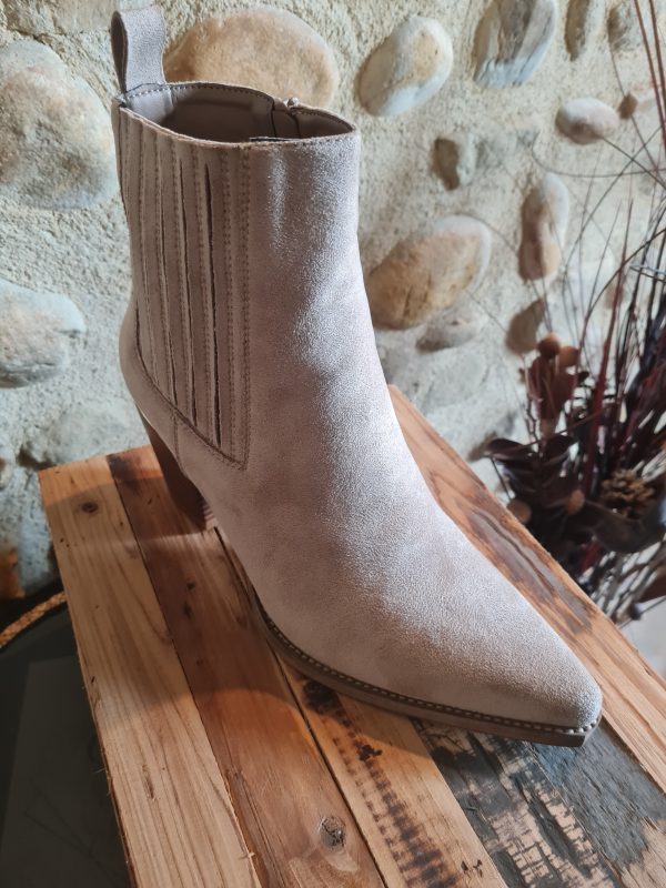 Boots style Santiag Beige – Image 3