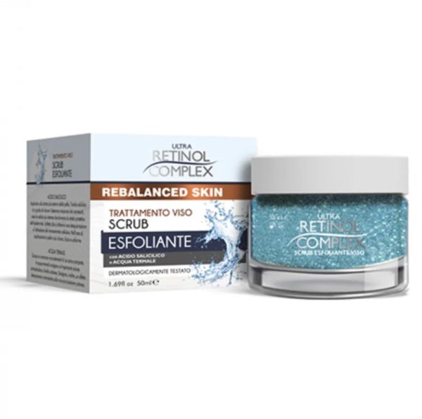 Soin Gommage exfoliant visage à l'Acide Salicylique et Eau thermal