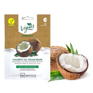 Masque Vegan en tissu à l'Huile de Coco - Hydratant et Calmant
