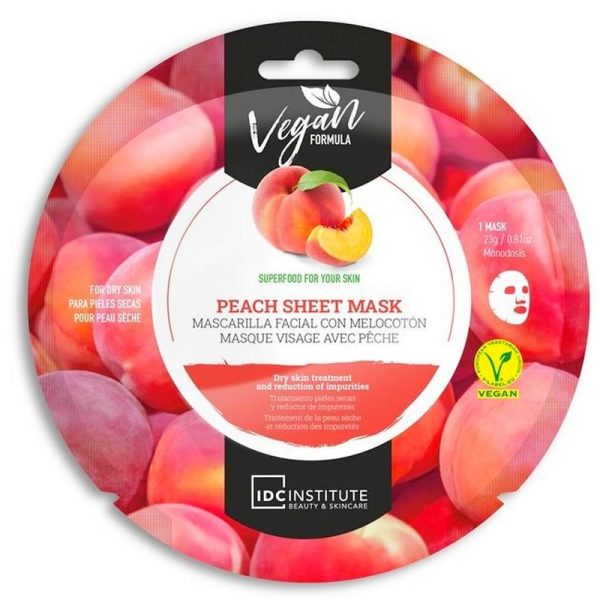 Masque visage Vegan pour peaux sèches à la Pêche - Hydratant et Anti-âge