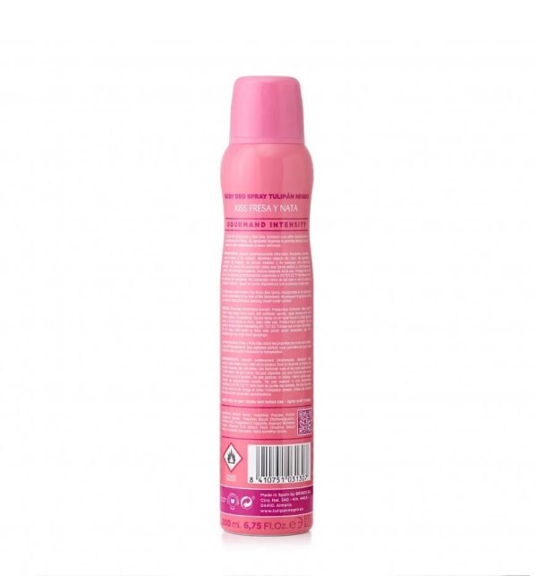 Déodorant en spray Fraise chantilly – 0% Alcool et 0% sel d’aluminium -200ml – Image 3