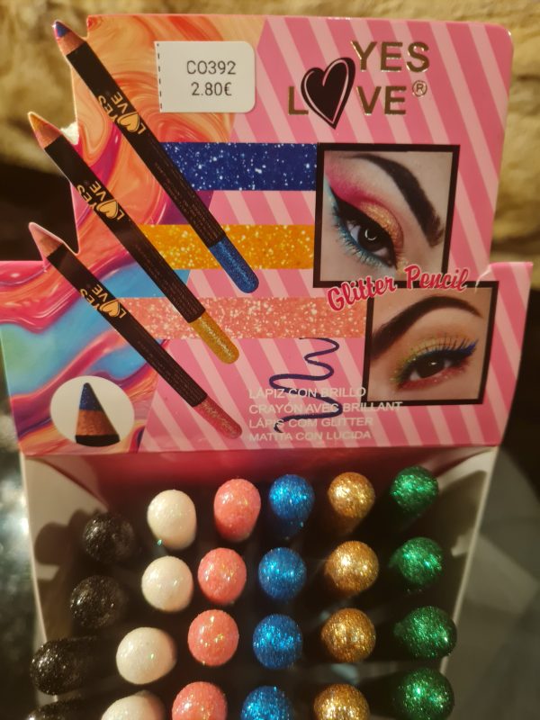 Crayons pour les yeux à paillettes - 6 couleurs – Image 2