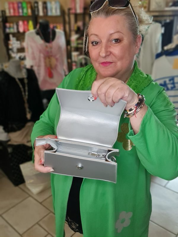 Sac à main Dupe Jacquemus - Argenté - – Image 2