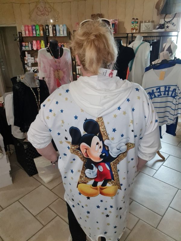 Gilet mi long Mickey - Taille unique jusqu'au 52 – Image 2