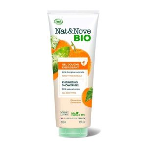 Gel douche Bio Energisant à la Clémentine – France- Végan - 250ml