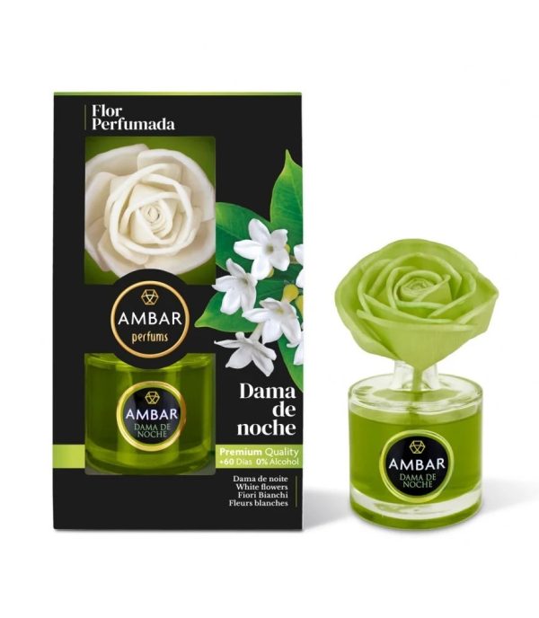Fleur magic parfumée Dame de nuit Fleurs blanches– 60 jours - 0% Alcool