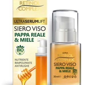 Ultra Sérum Lift Visage à la gelée royale et au miel - Anti rides et nourrissant - 100% naturel - 30ml