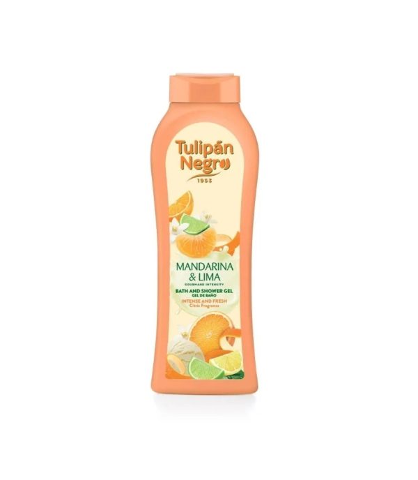 Gel douche et bain parfumé  Mandarine Lima - Vegan - 650ml – Image 2
