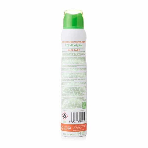 Déodorant en spray Aloé Vera et Jojoba – 0% Alcool et 0% sel d’aluminium -200ml – Image 2