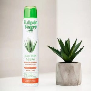 Déodorant en spray Aloé Vera et Jojoba – 0% Alcool et 0% sel d’aluminium -200ml