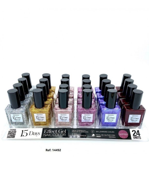 Vernis Les Paillettés 15 Days Effet Gel  - 16ml