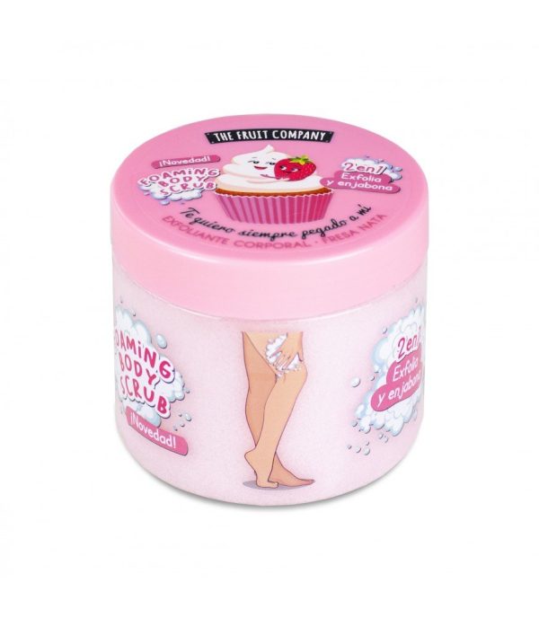 Gommage corporel parfumé à la Fraise chantilly  2 en 1 - Vegan - 400ml