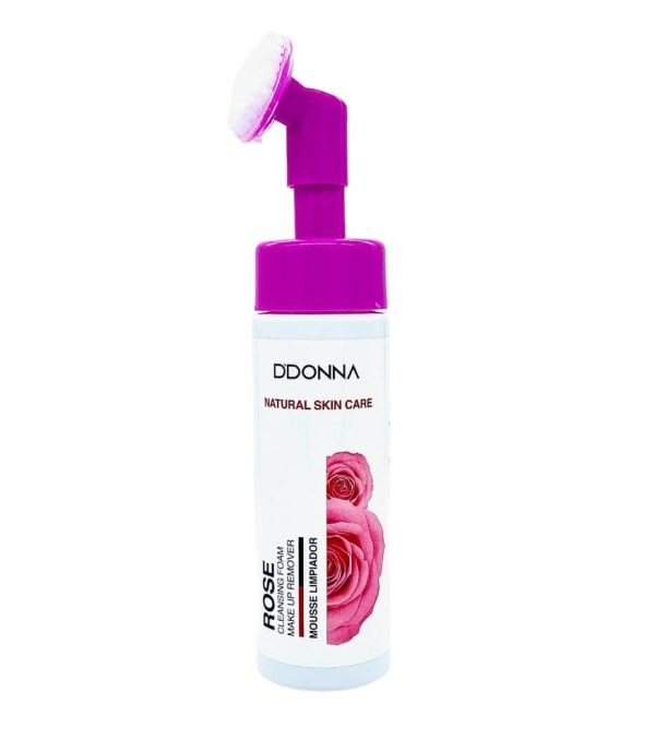 Mousse nettoyante et purifiante à  la Rose - 180ml