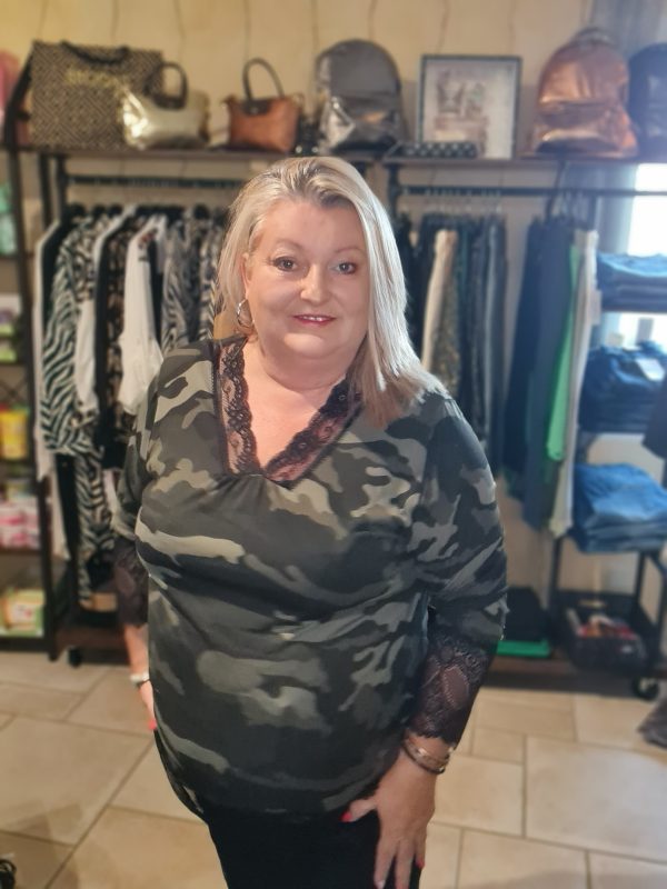 Tee shirt Camouflage ML imprimé TU jusqu'au 50/52 – Image 2