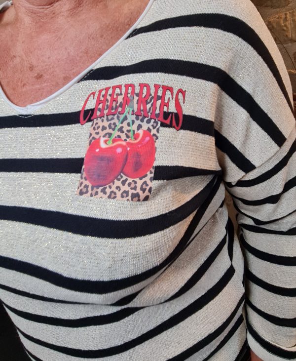 Pull fin Cerise TU jusqu'au 42/44 – Image 2