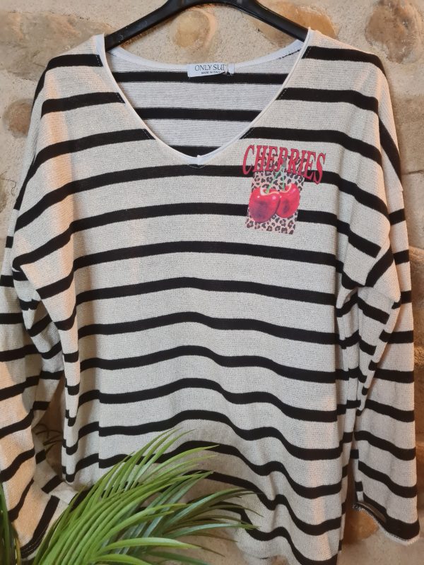 Pull fin Cerise TU jusqu'au 42/44 – Image 4