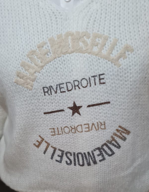 Pull Mademoiselle Rive Droite TU jusqu'au 44 – Image 5