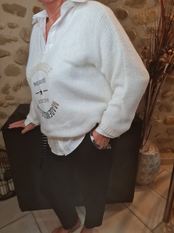 Pull Mademoiselle Rive Droite TU jusqu'au 44 – Image 3