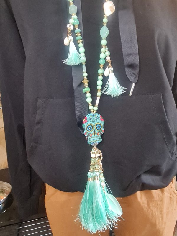 Collier sautoir avec perles avec TDM – Image 4