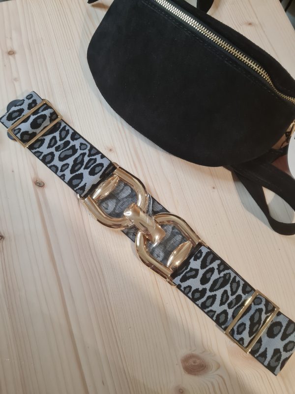 Ceinture élastique Léopard TU jusqu'au 50/52 – Image 3