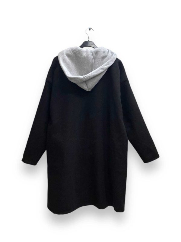 Manteau à capuche sweat grise détachable TU GT jusque 52 – Image 2
