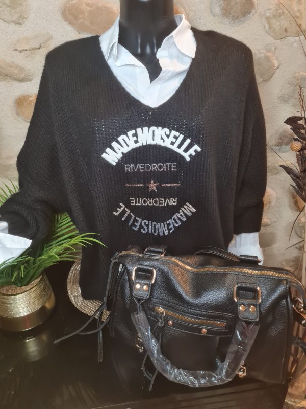 Pull Mademoiselle Rive Droite TU jusqu'au 44 – Image 6