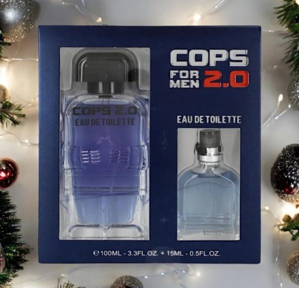 Coffret Homme Cops 2.0 inspi olfactives " Fantôme de P.R" - Eau de Parfum 100ml+pocket 15ml