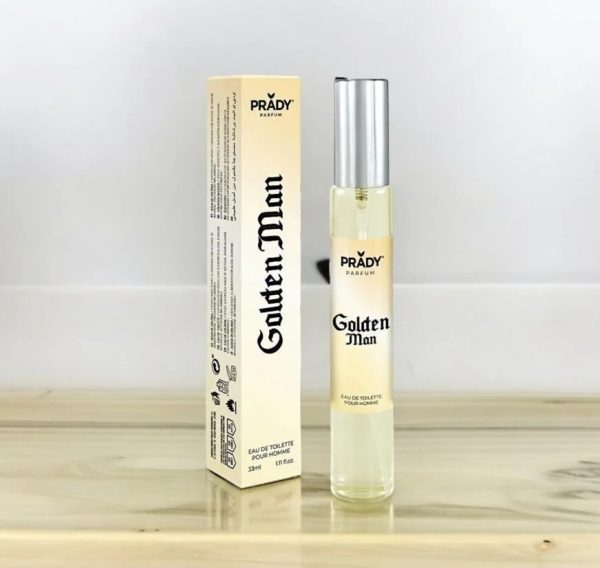 Eau de toilette Golden man inspi olfactives "One Million"- Homme - Format 33 ml -