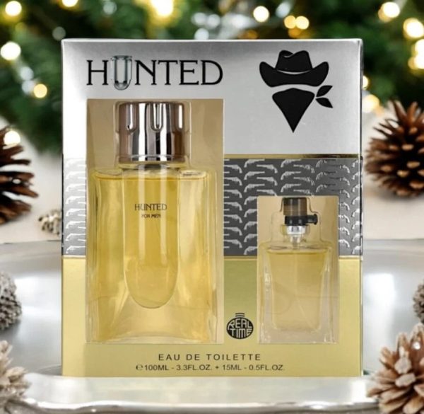 Coffret Homme  Hunted inspi olfactives " Azzaro"  - Eau de Parfum 100ml+pocket 15ml