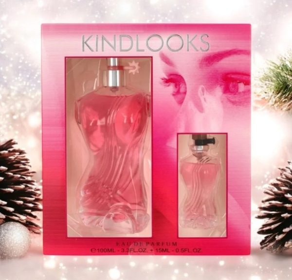 Coffret Femme Kindlooks inspi olfactives " JP Gaultier "- Parfum 100ml+parfum format pocket 15ml -