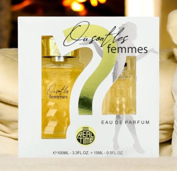 Coffret Femme Où sont les Femmes ? - Parfum 100 ml +  parfum format pocket 15 ml -