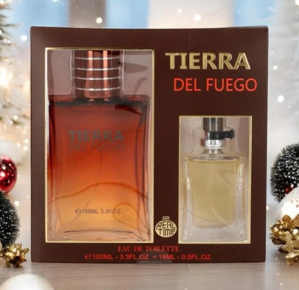 Coffret Homme Tierra Del Fuego inspi olfactives " Terre d'Hermès" - Eau de Parfum 100ml+pocket 15ml