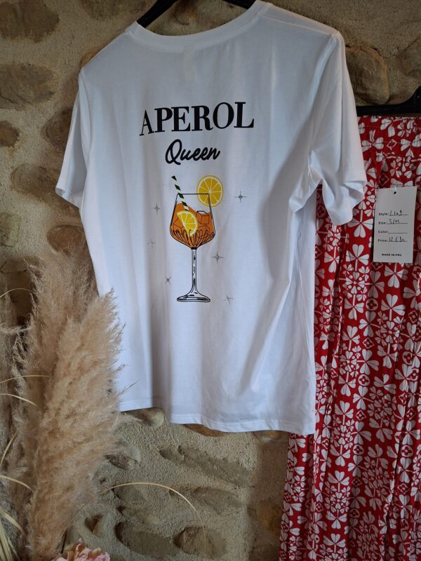 Tee shirt Aperol Queen TU PT – Image 5