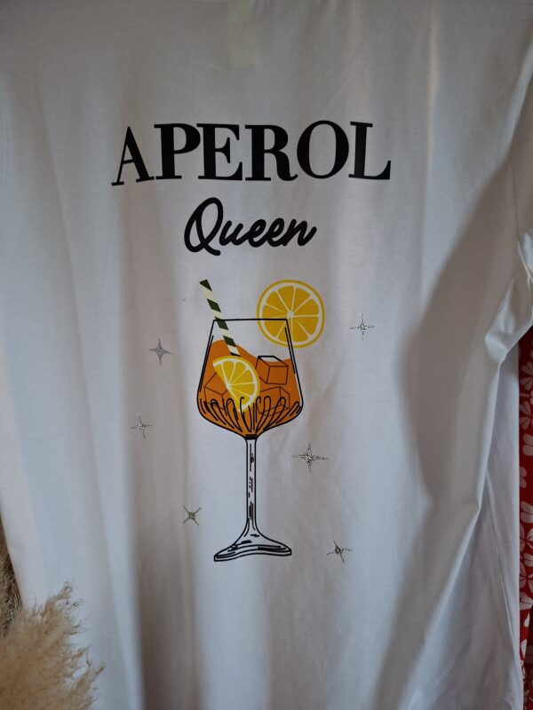 Tee shirt Aperol Queen TU PT – Image 4