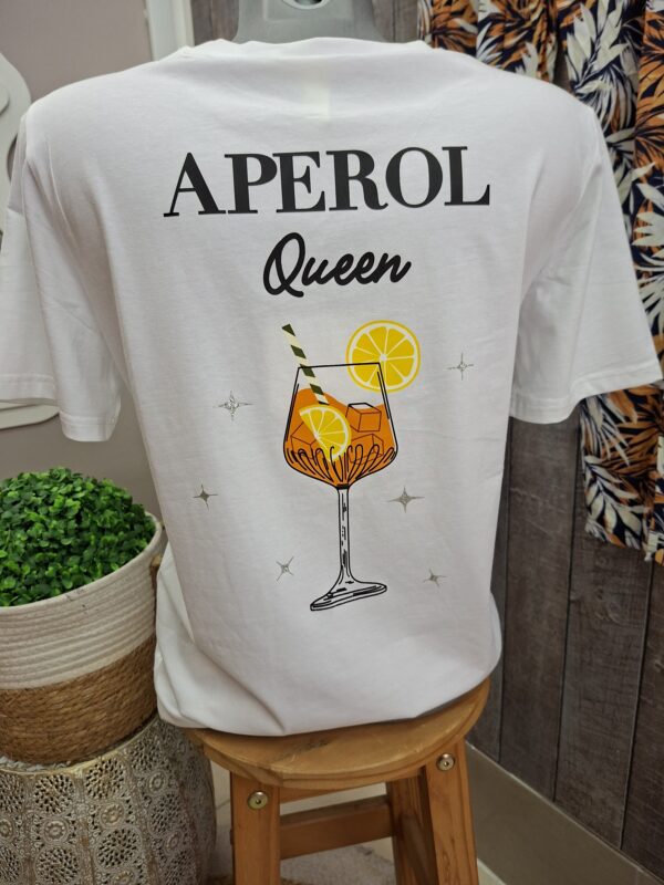 Tee shirt Aperol Queen TU PT – Image 2