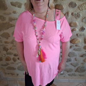 Tee shirt Fluo gaz de coton - TU GT - 46 au 52