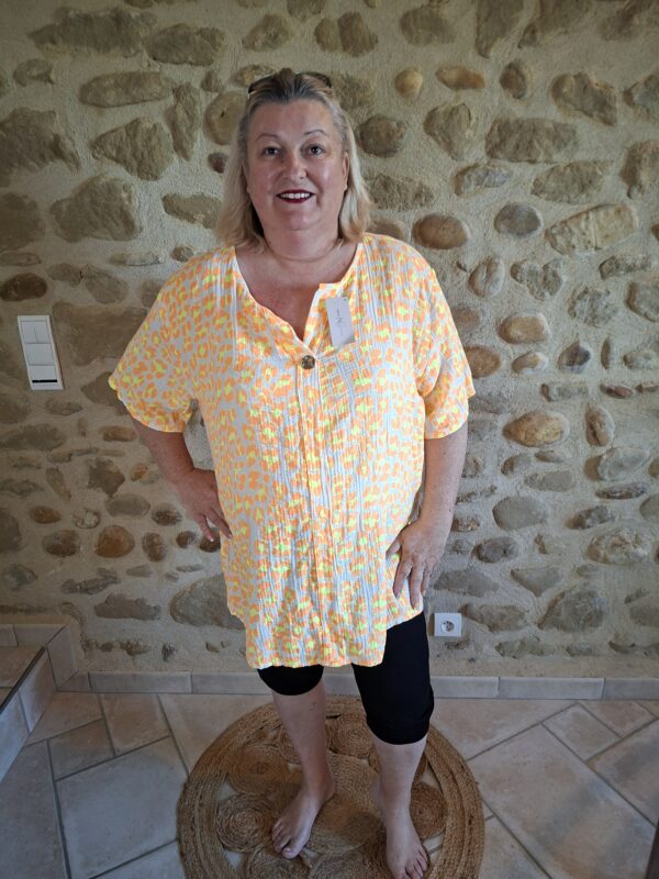 Tee shirt Fluo gaz de coton - TU GT - 46 au 52 -