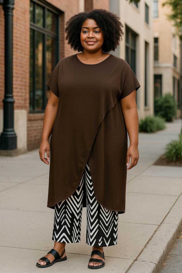Ensemble Tee shirt long + Pantalon - TU GT - 46 au 52