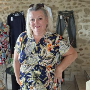 Robe Magique courte imprimée Fond Marine - 36 au 52
