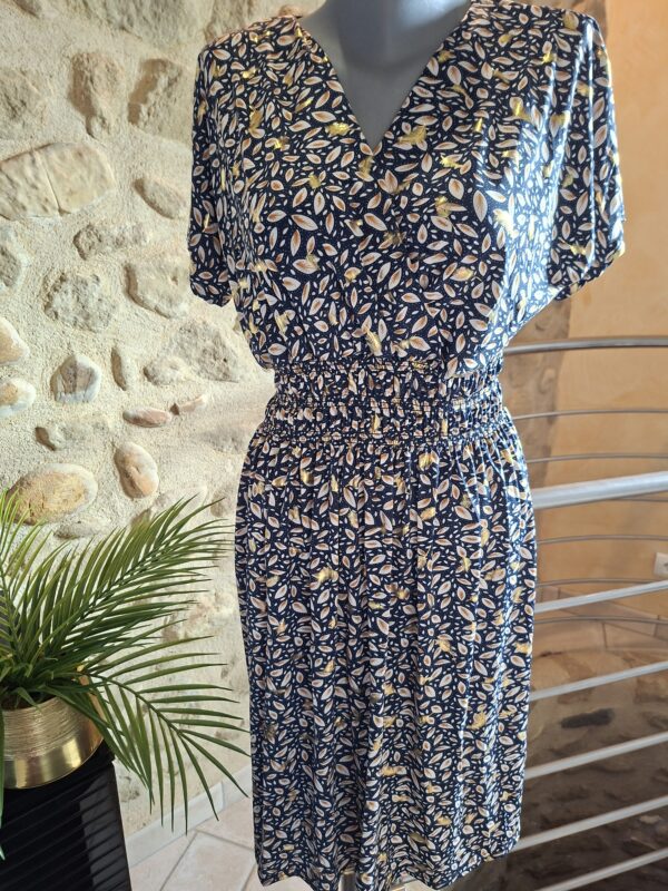 Robe Magique courte imprimée Fond Marine - 36 au 52 – Image 6