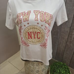 Tee shirt New York rouge - TU PT - 34 au 40/42