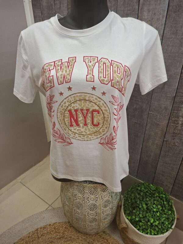 Tee shirt New York rouge - TU PT - 34 au 40/42